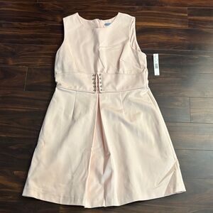 ANTONIO MELANI Light Pink Sleeveless Mini Dress